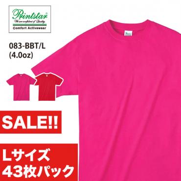 ライトウェイトTシャツ Lサイズ 43枚セット083-BBT