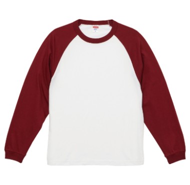 ラグランロングスリーブTシャツ(1.6インチリブ) 5048