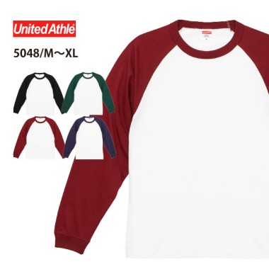 ラグランロングスリーブTシャツ(1.6インチリブ)5048